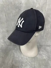 New Era ニューエラ NY ユニセックス ベースボール キャップ sizeF/紺 ■■ レディース