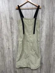 FREAK'S STORE フリークスストア ジャンスカ ベルト付き ナイロン スカート サロペット オーバーオール sizeF/ベージュ ■■ レディース