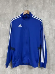 adidas アディダス TIRO トレーニングジャケット トラック ジャケット sizeM/青 ◆■ メンズ