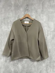 SLOBE IENA スローブイエナ ダンボールニット ブルゾン ジャケット sizeF/グレージュ ◆■ レディース