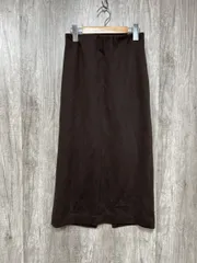 Spick & Span スピック＆スパン 訳あり出品 ロング タイト スカート 茶 ◇■ レディース