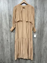 Bab バブ ケープティアード ワンピース sizeM/オレンジ ■◇ レディース