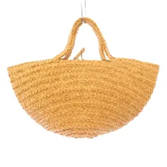 サンアルシデ sans-Arcidet かごバッグ ラフィア ベージュ /TK