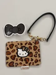 ハローキティゴーゴーガールゴーゴーギャル レオパード カードウォレット