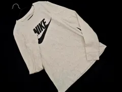 NIKE ナイキ ロゴ Tシャツ sizeS/ライトグレー ■◇ レディース