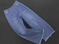 INGNI イング カットオフ デニムパンツ sizeM/水色 ■■ レディース