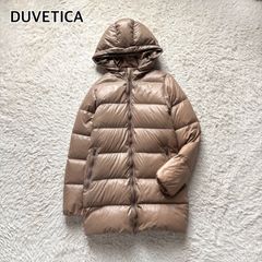 DUVETICA】極美品 ALCIMEDA ダウン コート ベージュ40 - メルカリ