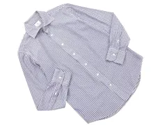 BEAMS HEART ビームスハート ギンガムチェック 長袖 シャツ size38/白ｘ紺 ■◇ メンズ