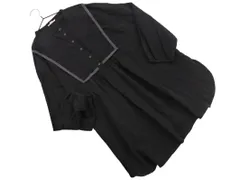 SM2 サマンサモスモス チュニック ブラウス シャツ sizeF/黒 ■◇ レディース