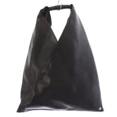 エムエムシックス メゾンマルジェラ MM6 Maison Margiela SMALL JAPANESE HANDBAG スモールジャパニーズハンドバッグ レザー ワンカラー 黒 ブラック S54WD0043 /BB