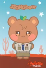 ATEEZ ランダムトレーディングカード JONGHO ANITEEZ IN TREASURE イラスト