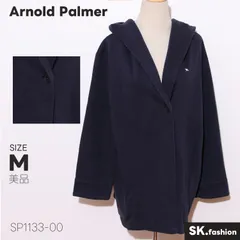 美品 Arnold Palmer アウター フード付き 前開き ボタン留め 長袖 ジャケット
