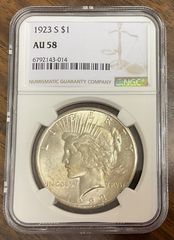 1923年PEACEDOLLAR アメリカNGCMS64 3202436-048 - メルカリ