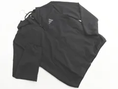 adidas アディダス ロゴ ジップアップ パーカー sizeM/黒 ◇■ メンズ