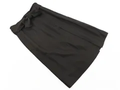 TOMORROWLAND トゥモローランド ウール100% Aライン 台形 スカート size36/ダークブラウン ◇■ レディース