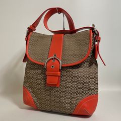 希少カラー✨ COACH コーチ シグネチャー 巾着バッグ Y2K アーカイブ