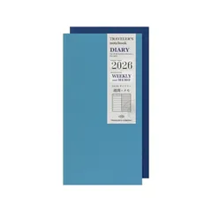 デザインフィル　トラベラーズ　ノートリフィル　2026　週間＋メモ　14495-006