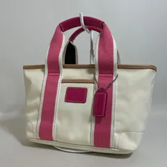 2601-246｜コーチ シグネチャー ハンドバッグ ピンク