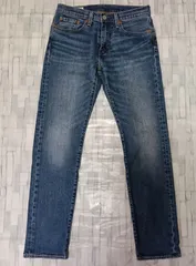 LEVI'Sリーバイス502デニムジーンズ革パッチビッグEサイズW28 L32