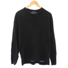 イッセイミヤケメン ISSEY MIYAKE MEN Tシャツ カットソー 長袖 クルーネック シワ加工 3 黒 ME01JK043 /TKのサムネイル