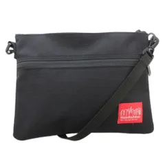 マンハッタンポーテージ Manhattan Portage ショルダーバッグ サコッシュ ロゴ 黒 ブラック MP1084 /AE