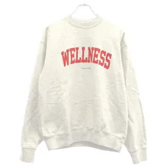 SPORTY&RICH スポーティアンドリッチ Wellness スウェットプルオーバー WGZ1012106D0001 グレー Sのサムネイル