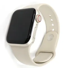 中古 Apple Watch SE(第2世代) GPS 40mm  a2722-sr スターライト 【可(C)】