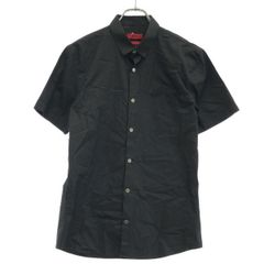Supreme 半袖 ワークシャツ ブラック M - メルカリ