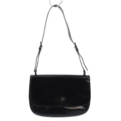 プラダ PRADA ワンショルダーバッグ エナメル 黒 /KH ■OH