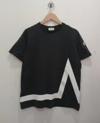 (正規品) MONCLER モンクレール ブラック 白 半袖Tシャツ