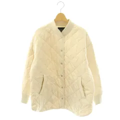 アーバンリサーチ サニーレーベル URBAN RESEARCH Sonny Label キルティングスタンドカラーブルゾン ジャケット 中綿 F アイボリー /HK ■OS