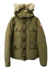 カナダグース CANADA GOOSE RUSSELL PARKA ラッセル パーカ ファー付き ダウン ジャケット 2301JM M カーキ ブランド古着ベクトル 中古260128のサムネイル