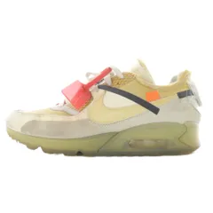 オフホワイト OFF WHITE ナイキ エアマックス90 Air Max 90 スニーカー 26cm グレー AA7293-100のサムネイル