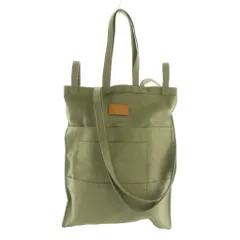 エムエムシックス メゾンマルジェラ MM6 Maison Margiela 22年製 4ハンドル トートバッグ キャンバス カーキ SB5WC0002 /MI