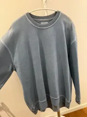 LAB12 ウォッシュブルー スウェット