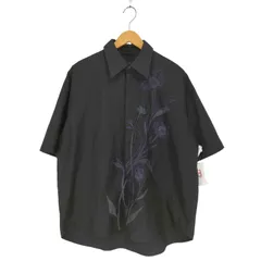 ハレ HARE 花柄刺繍オーバーサイズS/S シャツ メンズ  F