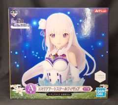 BANDAI SPIRITS 이치 반 쿠지 Re : 처음부터 시작하는 이세계 생활 - 당신에게 정령의 축복이 있기를 바랍니다 - A 상 에밀리아 아트 스케일 피규어
