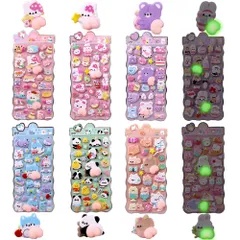 【即納】おしりシール お尻シール ぷくぷく ぷにぷに ぷっくり 3D立体 可愛い デコシール キャラクター うさぎ くま ねこ 手帳用 DIY デコレーション 文房具 手芸 ごほうび 女の子 男の子 子供向け 誕生日 入学祝い プレゼント