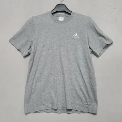アディダス グレー 半袖 メンズ100ㅡ0827