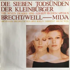 LP Milva Die Sieben Todsunden Der Kleinburger - The Seven De 0060558 Metronome /00260