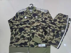 (2XL) アディダス ベイシング エイプ トラックジャージ 迷彩柄