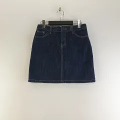 Calvin Klein カルバン・クライン レディース 29インチ ヴィンテージ デニムスカート ミニ L3994