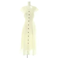 リランドチュール Rirandture サイドプリーツワンピース ロング 1 ホワイト /DF ■OS