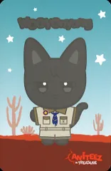 ATEEZ ランダムトレーディングカード WOOYOUNG ANITEEZ IN TREASURE イラスト