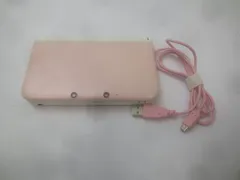  ゲーム ニンテンドー3DS LL 本体 SPR-001 ピンク×ホワイト 動作品 充電器付き 中古品