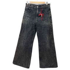 MARNI MARBLE DYED COTTON DENIM BLACK 28 - メルカリ