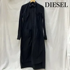 ディーゼル シャツワンピース ロング ブラック Sサイズ レディース S ISItems【USED】【古着】【中古】50152836のサムネイル