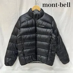 モンベル ライトアルパインダウンジャケット ブラック Mサイズ 1101359 メンズ M ISItems【USED】【古着】【中古】50152805