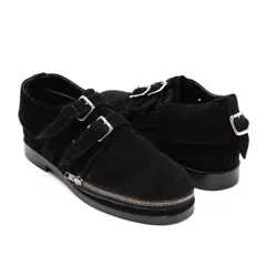 ヨウジヤマモト プールオムYohji Yamamoto POUR HOMME スウェードベルトカバーデザインシューズ 黒XL(27位)のサムネイル