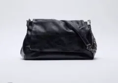 ザラ ROCK フラップ ショルダーバッグ ユナバッグ 出品